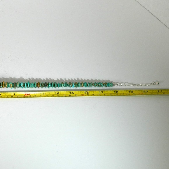 Jay King Mine Finds Turquoise w/ Turquoise Bead Necklace 925 HSN - Picture 11 of 14